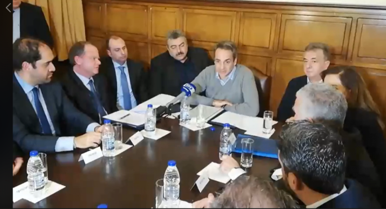 Θέματα του Δήμου Σφακίων έθεσε στον Πρωθυπουργό ο Δήμαρχος