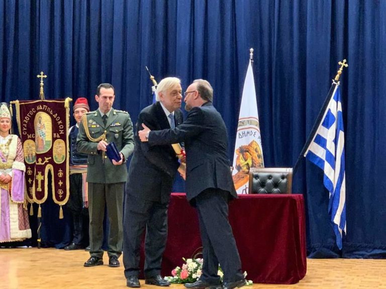 Επίτιμος Δημότης Μαρωνείας- Σαπών ανακηρύχθηκε σήμερα ο Πρόεδρος της Ελληνικής Δημοκρατίας