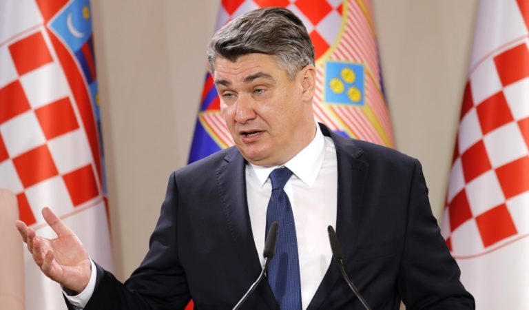Ορκίστηκε στην Κροατία ο νέος πρόεδρος Ζόραν Μιλάνοβιτς
