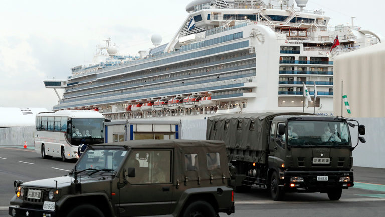 Covid-19:Υπέκυψαν δύο επιβάτες του Diamond Princess-Κινητοποίηση της ΕΕ για τον επαναπατρισμό των Ευρωπαίων (video)