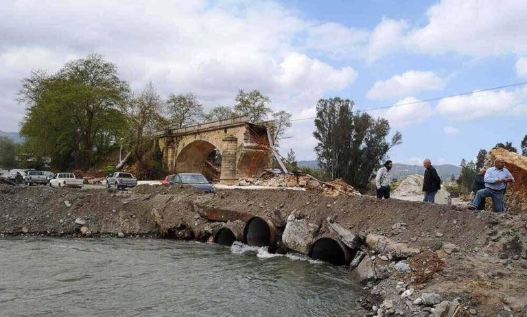 Χανιά:  Εισαγγελική έρευνα για την κατάρρευση της γέφυρας του Κερίτη