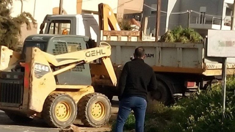 Πρόγραμμα καθαρισμού δημοτικών οδών στο Μαλεβίζι