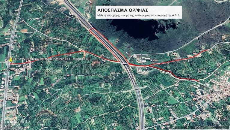 Αλλαγή κυκλοφορίας λόγω έργων