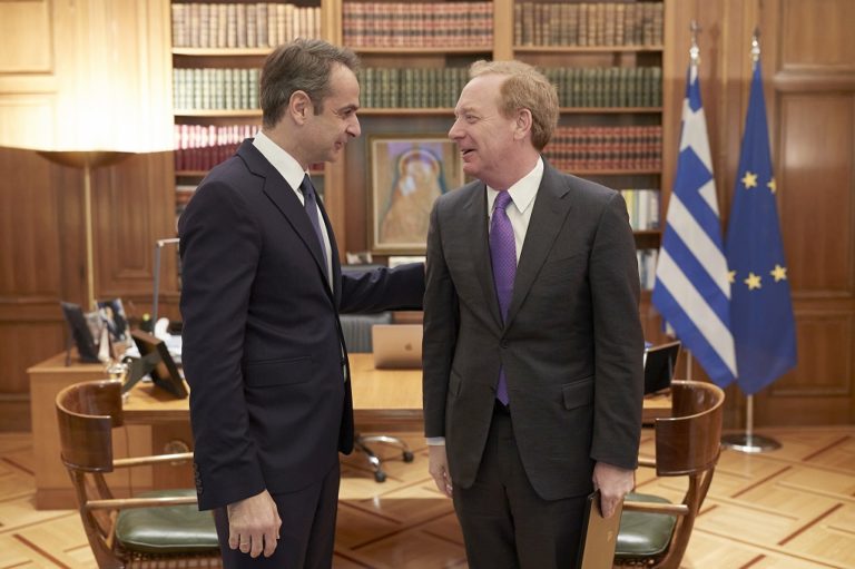 Συνάντηση Κ. Μητσοτάκη-προέδρου Microsoft: Συνέργειες σε καινοτόμες ψηφιακές εφαρμογές