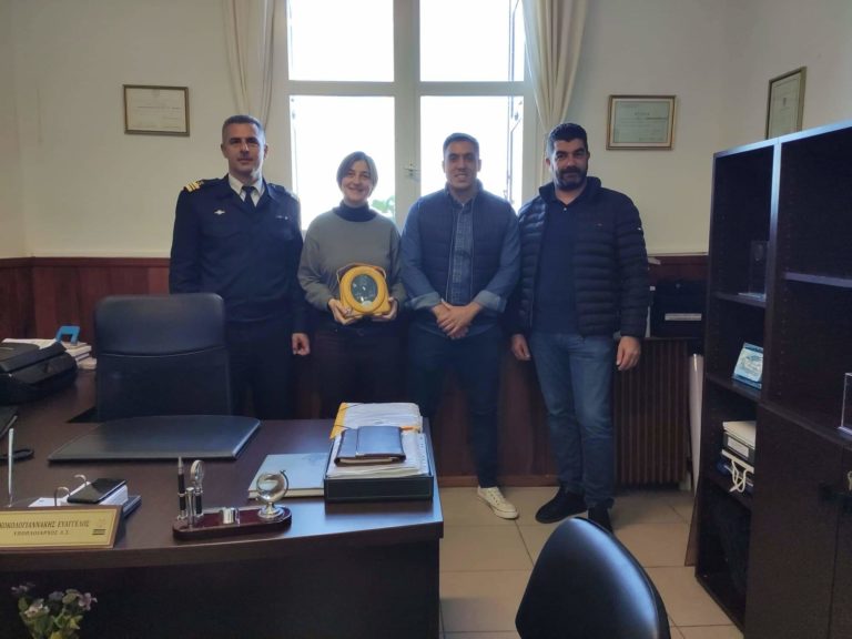 Δωρεά απινιδωτή στο Δήμο Χανίων