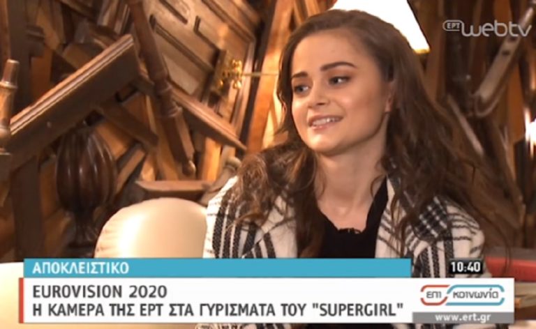 Η ΕΡΤ στα γυρίσματα του “Supergirl” (video)