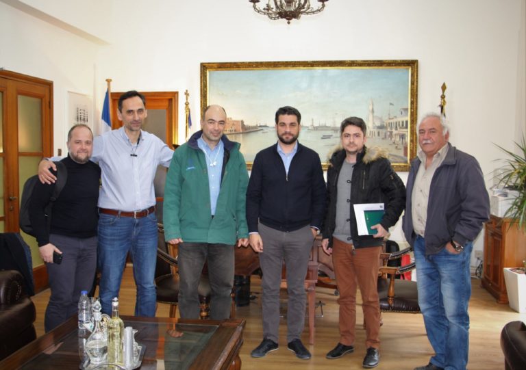 Χανιά: Συνάντηση Δημάρχου Παναγιώτη Σημανδηράκη με στελέχη του ΟΤΕ