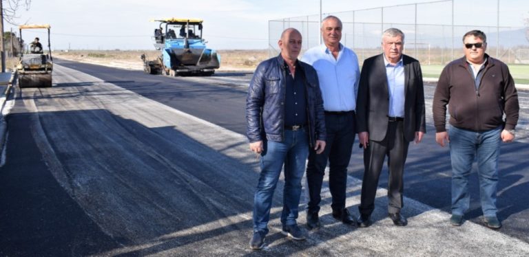 Σε έργα στο Αρμένιο  και τη Νίκη