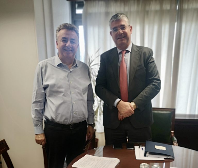 Συνάντηση Περιφερειάρχη Κρήτης με τον Υφυπουργό Ανάπτυξης για το ΕΣΠΑ και το Πρόγραμμα Δημοσίων Επενδύσεων