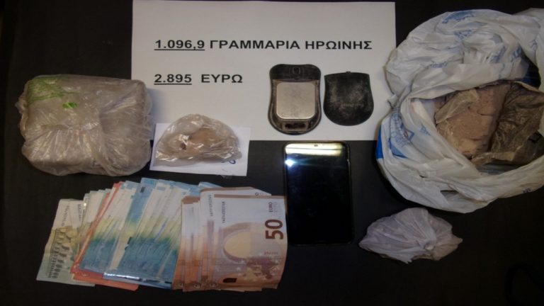 Συνελήφθη 28χρονος για διακίνηση ναρκωτικών-Κατείχε 1 κιλό ηρωϊνη