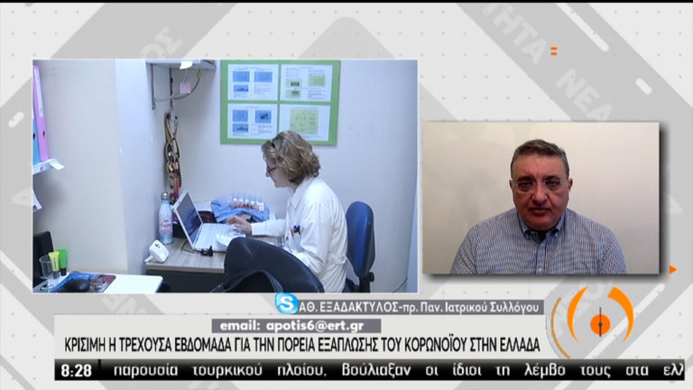 Γιατί είναι κρίσιμη η τρέχουσα εβδομάδα για την εξάπλωση του ιού-Τι λέει ο Πρ. του Πανελλήνιου Ιατρικού Συλλόγου (video)