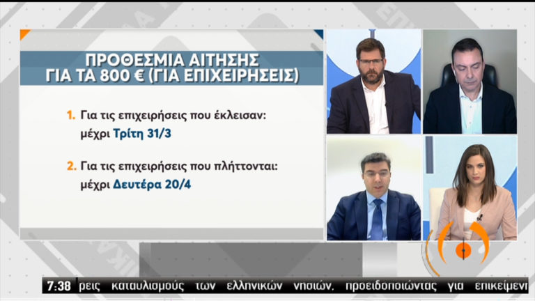 Τι ισχύει για την ενίσχυση των 800 ευρώ και την αναστολή συμβάσεων-Ερωτήσεις και απαντήσεις (video)