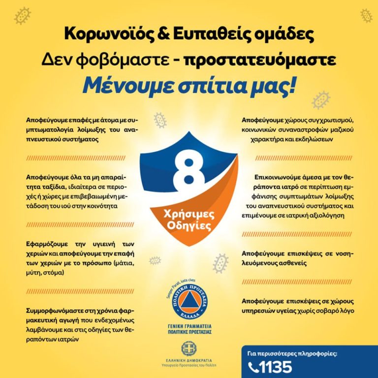 Χανιά: Προληπτικά μέτρα κατά του κορoνοϊού ανακοίνωσε η αντιπεριφέρεια
