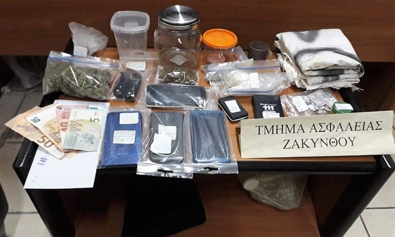Ζάκυνθος: Συνελήφθησαν για διακίνηση ναρκωτικών και παράβαση νομοθεσίας όπλων