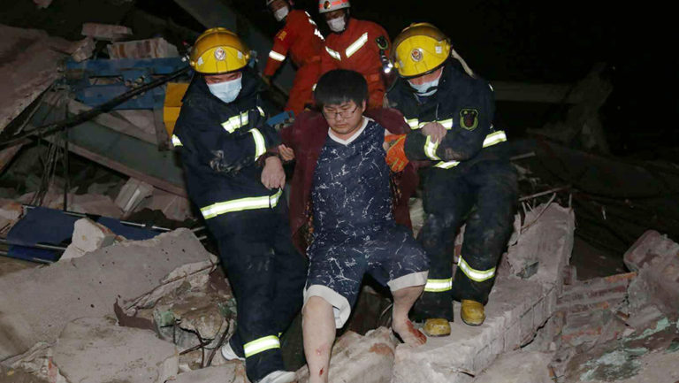 Κίνα: 10 οι νεκροί και 23 αγνοούμενοι από κατάρρευση ξενοδοχείου καραντίνας (video)