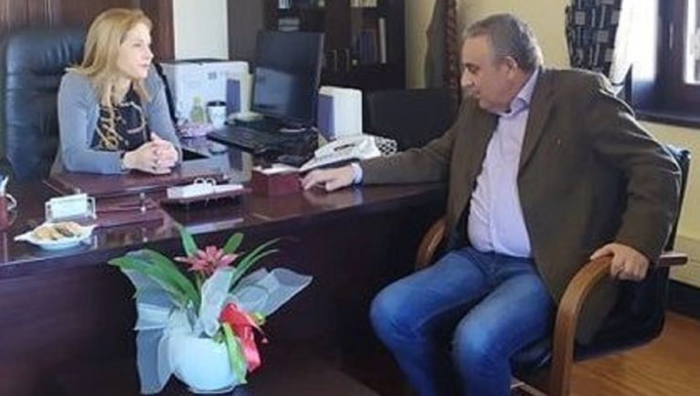 Συνάντηση Μ. Κοζυράκη – Αντ. Παπαδεράκη για το ΕΣΠΑ
