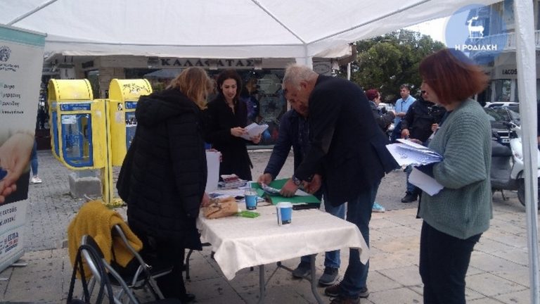 Εκστρατεία ενημέρωσης για τον κορονοϊό από το Δήμο Ρόδου