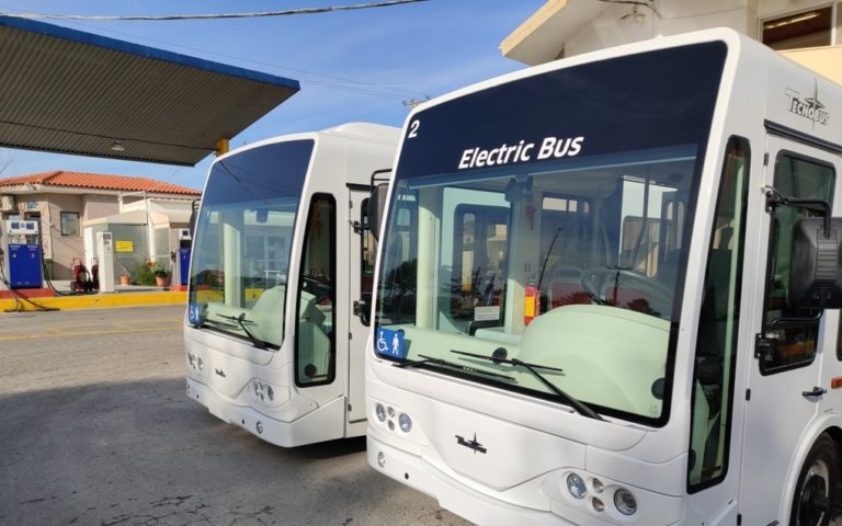 To δεύτερο ηλεκτροκίνητο λεωφορείο απέκτησε ο δήμος Ηρακλείου