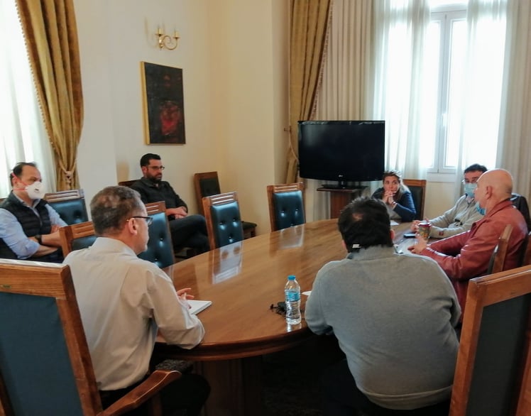 Κοζάνη: Συνάντηση κλιμακίου του  ΕΟΔΥ,  με το Δήμαρχο και εκπροσώπους φορέων