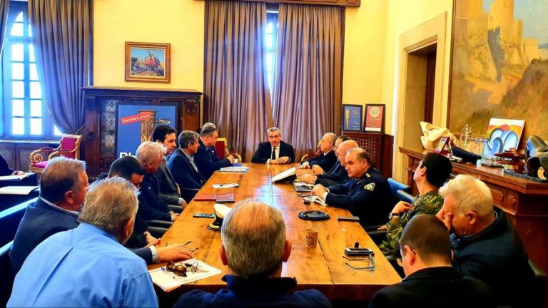 Σύσκεψη για τον κορονοϊό στην Περιφέρεια Ν. Αιγαίου