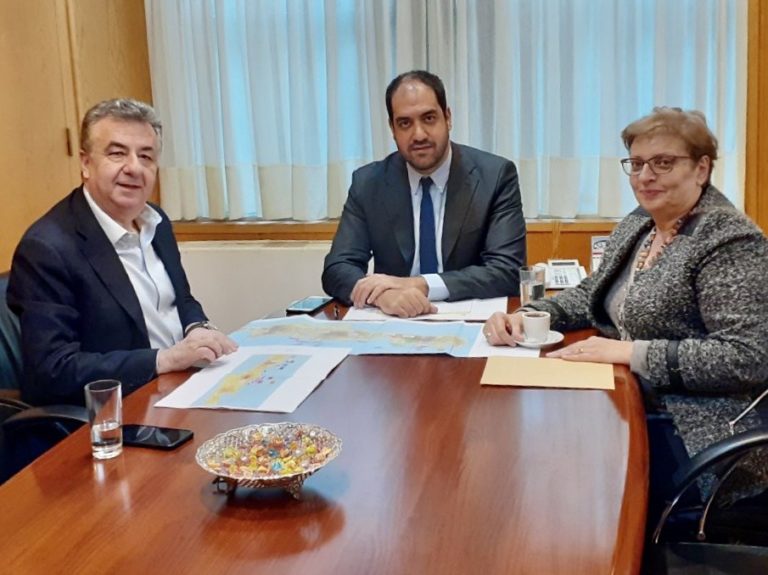 Η ατζέντα των θεμάτων της Κρήτης στη συνάντηση του Περιφερειάρχη με τον Υφυπουργό Υποδομών
