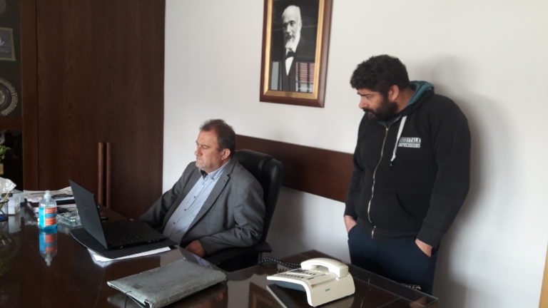 Τηλεδιάσκεψη Ομάδων Παραγωγών Κισσάμου με Αντιπεριφερειάρχη και Δήμαρχο