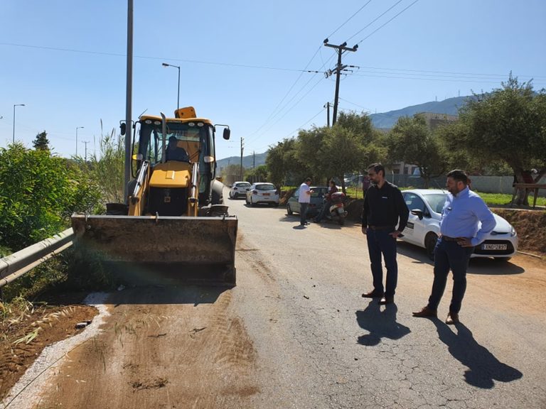 Με αδιάκοπο ρυθμό συνεχίζονται οι εργασίες από τα συνεργεία του Δήμου Χανίων