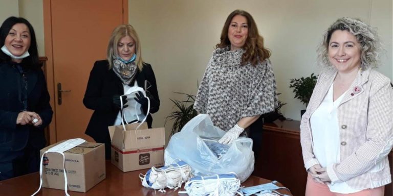 7η ΥΠΕ Κρήτης: Αποδέκτης χειροποίητων μασκών