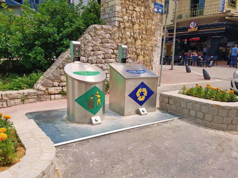 Συστήματα βυθιζόμενων κάδων ανακύκλωσης στον Δήμο Αποκορώνου