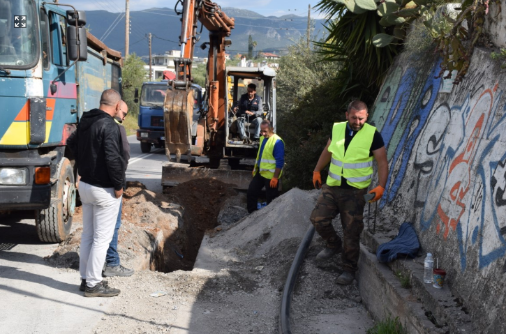 Εκτεταμένη αντικατάσταση αγωγών ύδρευσης σε κοινότητες του δήμου Καλαμάτας