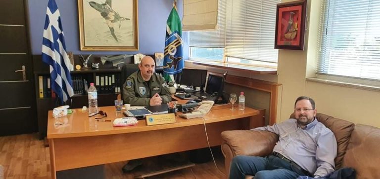 Προσφορά υλικού για οδική ασφάλεια  στο αεροδρόμιο της 117 Π.Μ.