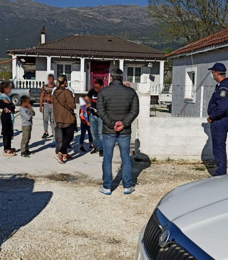 Απολυμάνσεις και υλικά σε οικισμούς ΡΟΜΑ