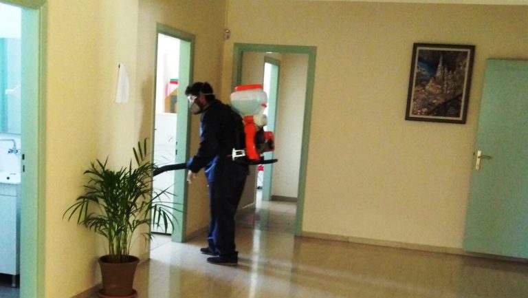 Απολύμανση στο Οροπέδιο Λασιθίου