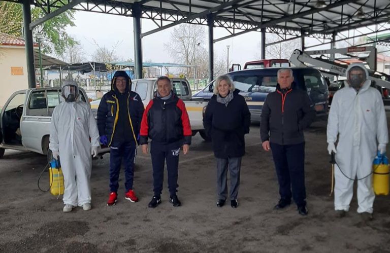 Ολοκληρώθηκε η απολύμανση και στα χωριά του δήμου Φαρσάλων