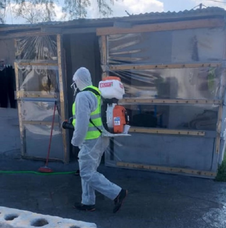 Ηράκλειο: Σήμερα η δεύτερη απολύμανση σε καταυλισμό Ρομά