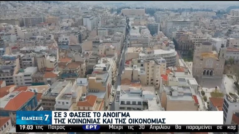 Η μετάβαση στην νέα κανονικότητα-Τα στάδια αποκλιμάκωσης των περιορισμών (video)