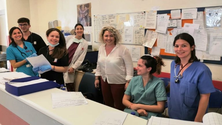 Γιορτές στα νοσοκομεία έκανε η διοικήτρια της Υ.ΠΕ. Κρήτης