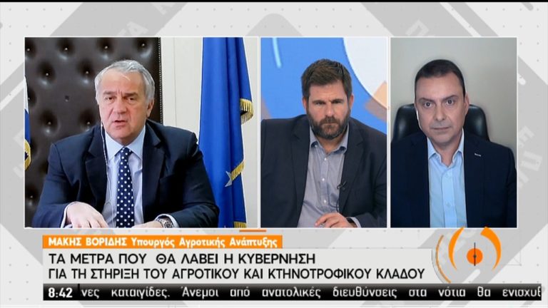 Μ. Βορίδης: Στοχευμένη στήριξη κλάδων του πρωτογενούς τομέα (video)