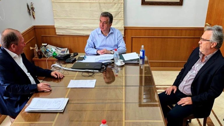 Αποκατάσταση ζημιών από την κακοκαιρία στη Σητεία