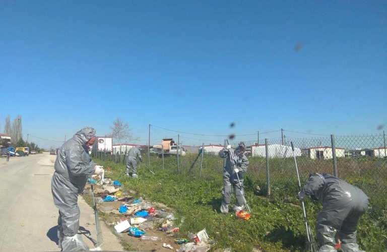 Εντατικοποίηση απολυμάνσεων σε δημόσιους χώρους και οικισμό Ρομά στα Φάρσαλα