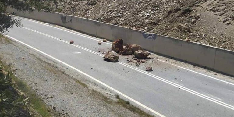 ΟΑΚ: Διακοπή κυκλοφορίας λόγω κατολίσθησης