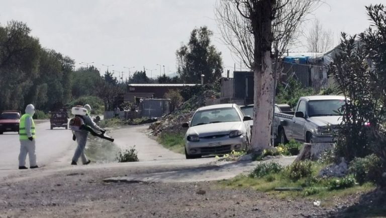 Απολύμανση ξανά στον καταυλισμό των τσιγγάνων