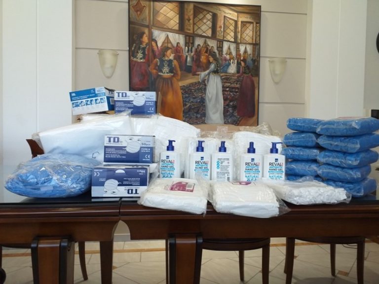Δωρεά υγειονομικού υλικού στο Νοσοκομείο Καστοριάς