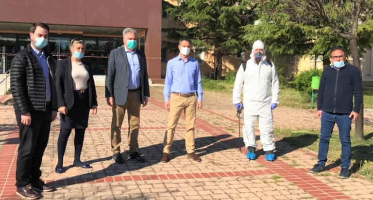 Έλεγχος και επιστασία στην «Αρωγή» για την τήρηση των μέτρων ασφαλείας
