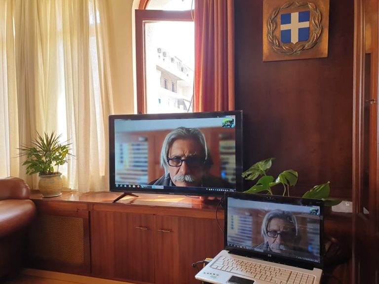 Κορινθία: Τηλε-διάσκεψη για το παραλιακό μέτωπο