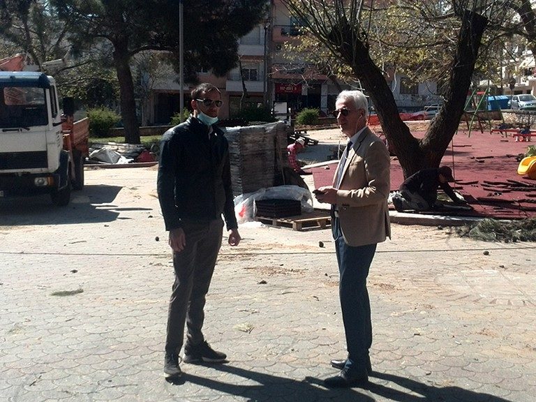 Αναβαθμίζεται το πάρκο της Κυψέλης στη Ξάνθη