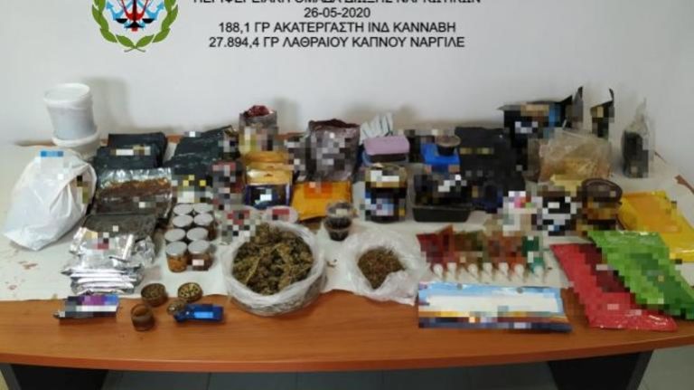 Σύλληψη 36χρονου – Κατασχέθηκε κάνναβη και… λαθραίος καπνός ναργιλέ