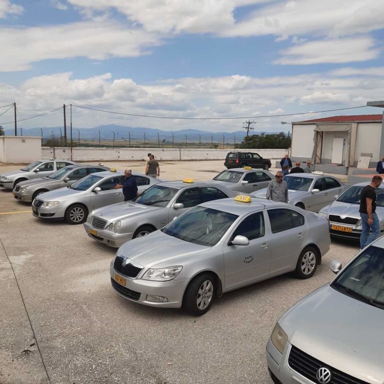 Ροδόπη:Απολύμανση των οχημάτων ΤΑΧΙ στις Σάπες