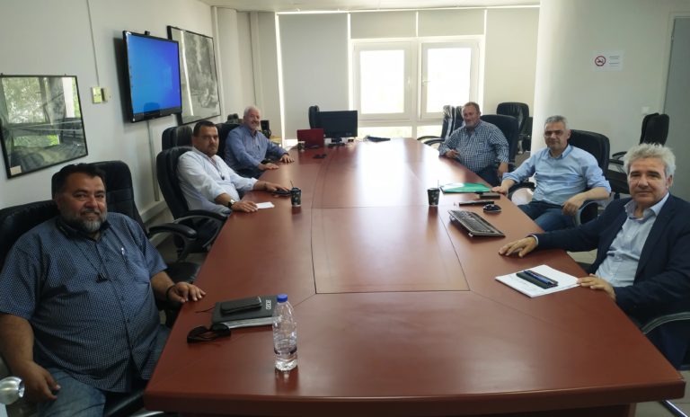 Σύσκεψη στον ΟΑΚ  για τα έργα στο Δήμο Κισσάμου