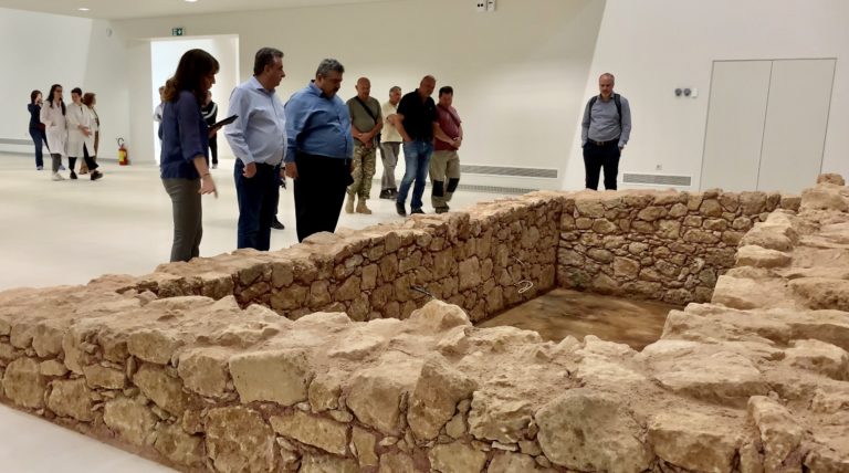 Στο νέο Αρχαιολογικό Μουσείο Χανίων ο Περιφερειάρχης Κρήτης (video)